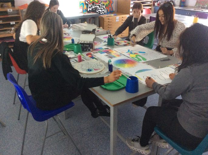 Wellbeing day at New Heights Key stage 3